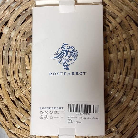 Roseparrot Pastel Peony Phone Case and Butterfly Ring Holder - Picture 2 of 9